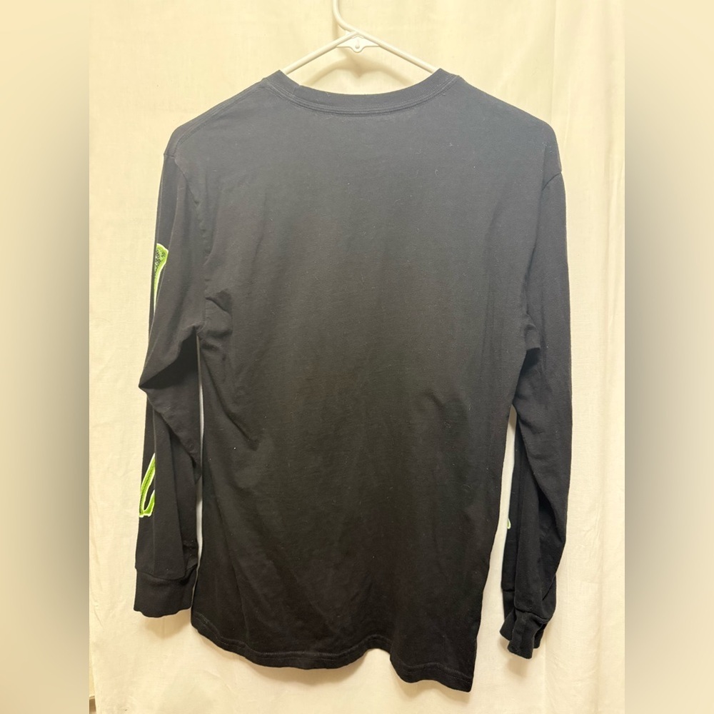 Target Black and Green Skeleton Long Sleeve Tee 0139 - Picture 5 of 5